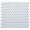 Andova Tiles Alpin-Breezo 1 in. x 1 in. Porcelain Penny Round Mosaic Wall and Floor Tile Andova Tiles - alternate 1